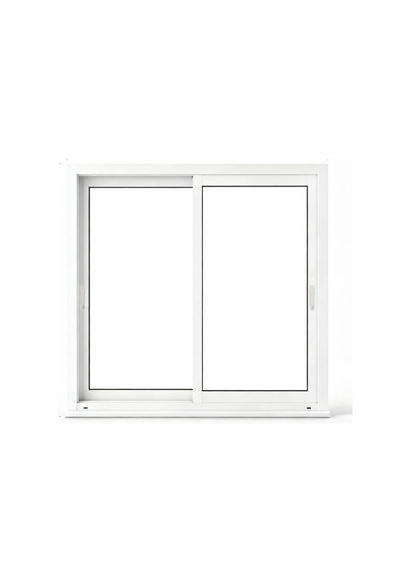 FENÊTRE PVC 2 VANTAUX COULISSANTE