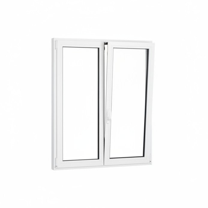 FENÊTRE PVC 2 VANTAUX AVEC PARTIE OSCILLO-BATTANTE