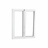 FENÊTRE PVC 2 VANTAUX AVEC PARTIE OSCILLO-BATTANTE