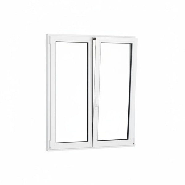 FENÊTRE PVC 2 VANTAUX AVEC PARTIE OSCILLO-BATTANTE
