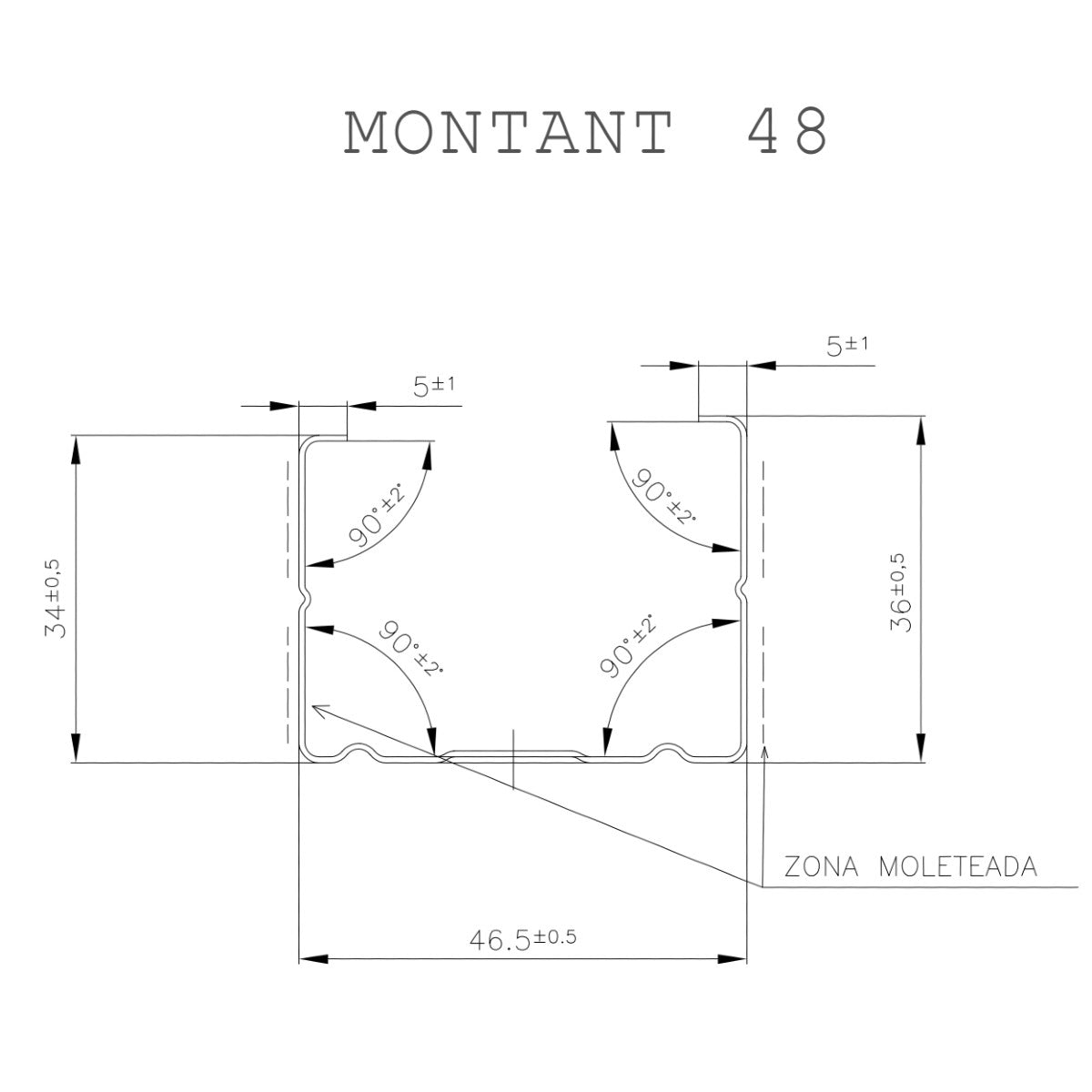 Montants Isopactic pour systèmes de construction sèche