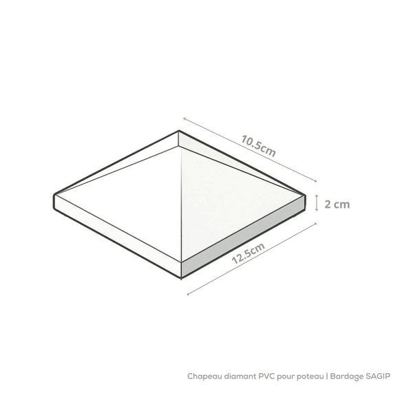 CHAPEAU DIAMANT PVC - Sagip