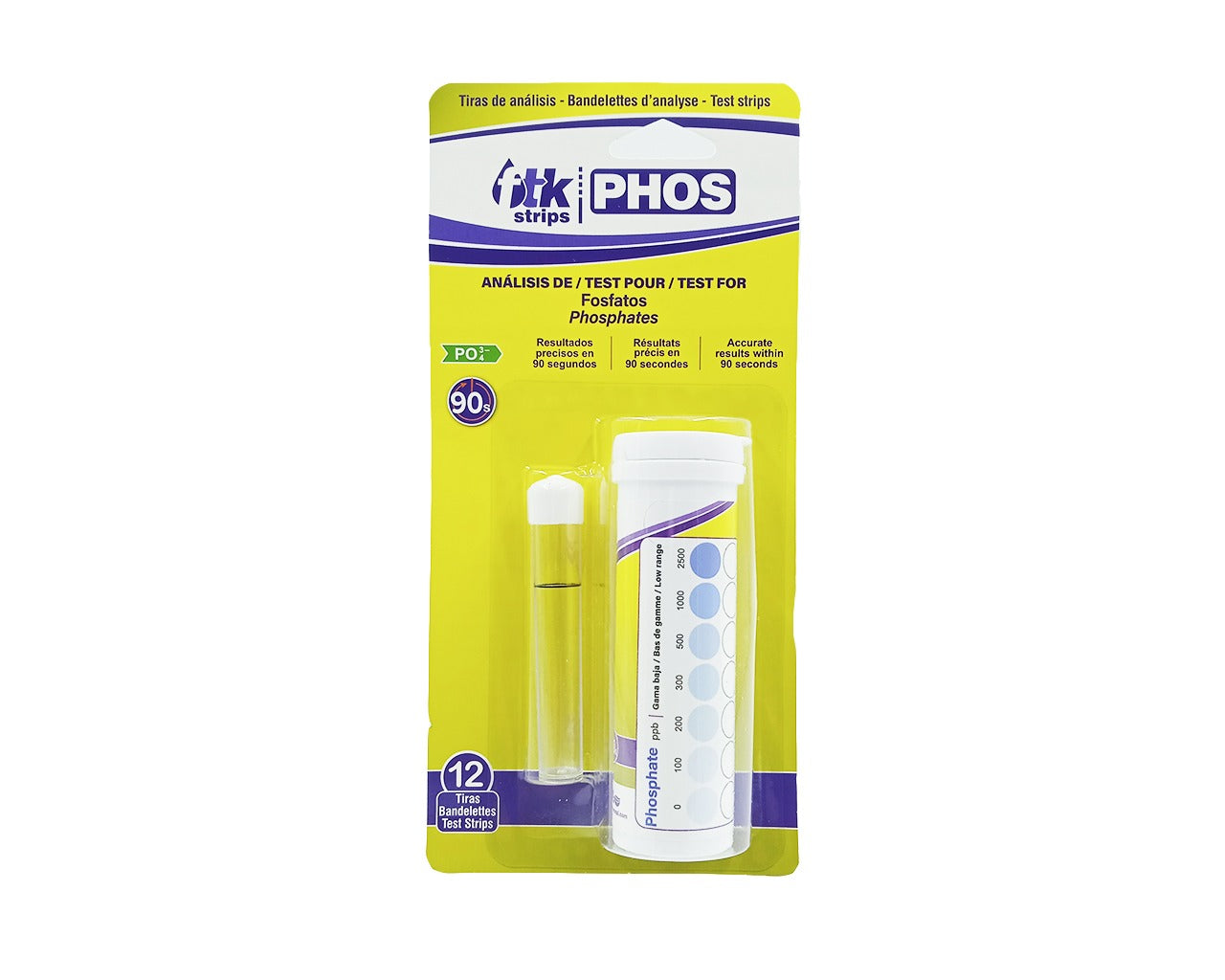 BANDELETTE TEST PHOSPHATE - Piscimar