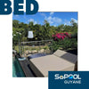 BED DE PLAGE ET PISCINE "PALOMA" - Cozip