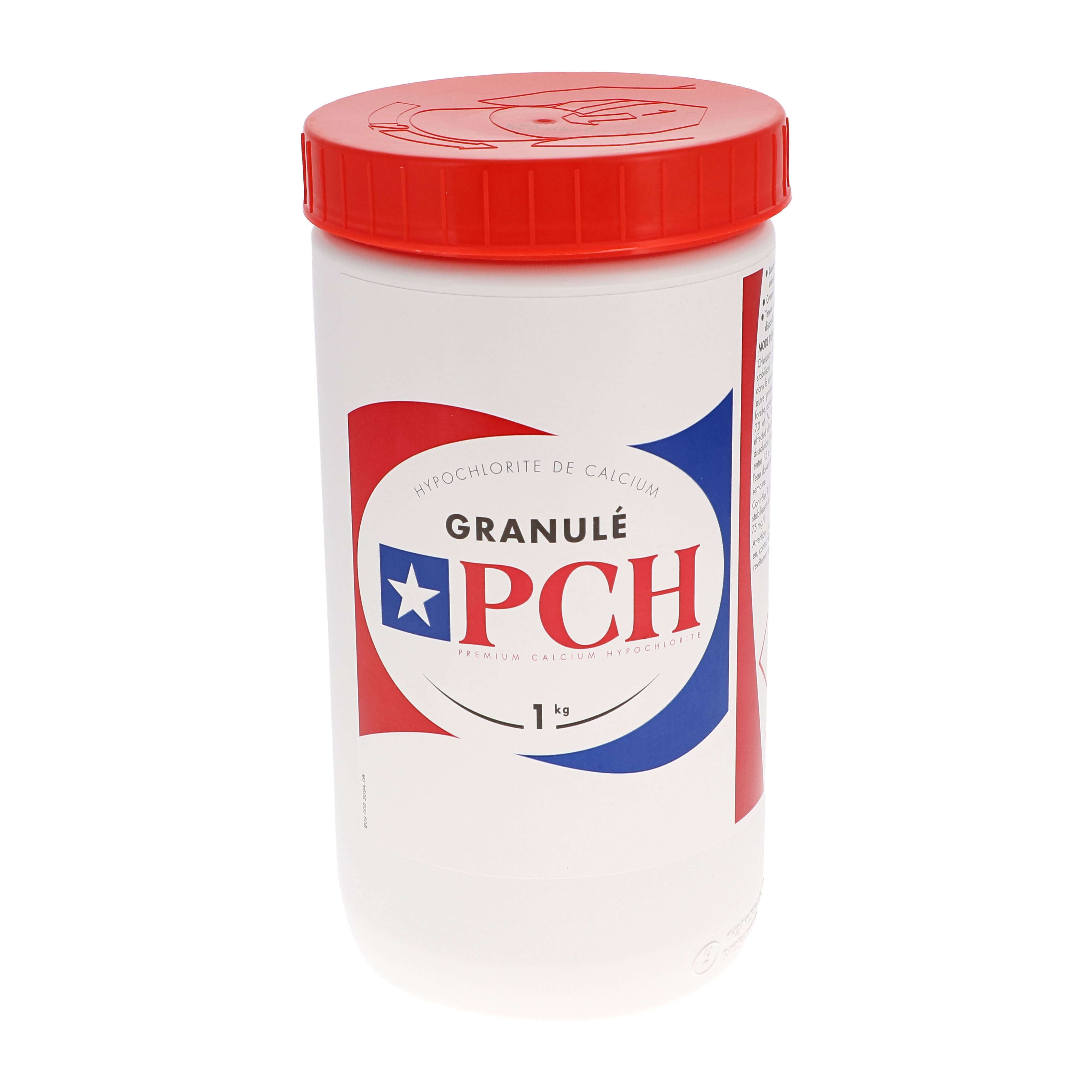 Chlore choc PCH granulé - Hypochlorite de Calcium (1kg)