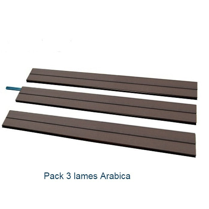Lames en composites de clôture Boréale Original couleur arabica