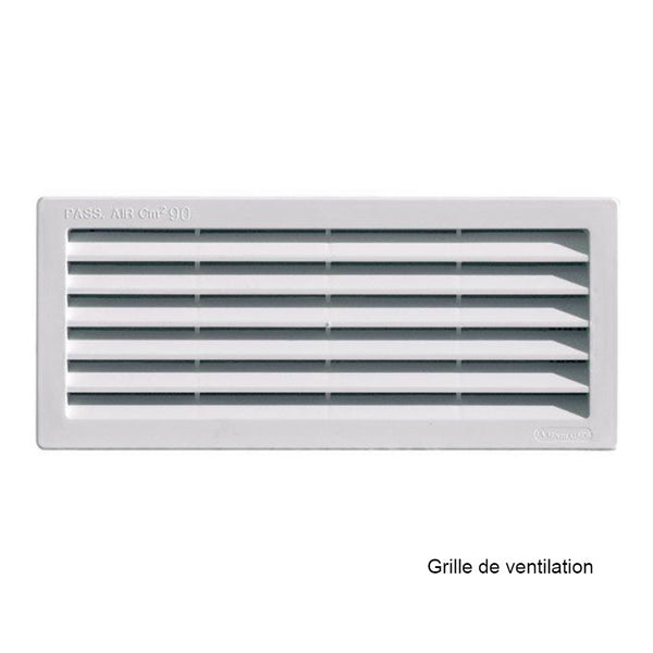 Accessoires de ventilation en PVC