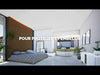 Faux plafond en pvc blanc 