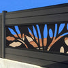 Lame décorative olivier en aluminium Ocewood