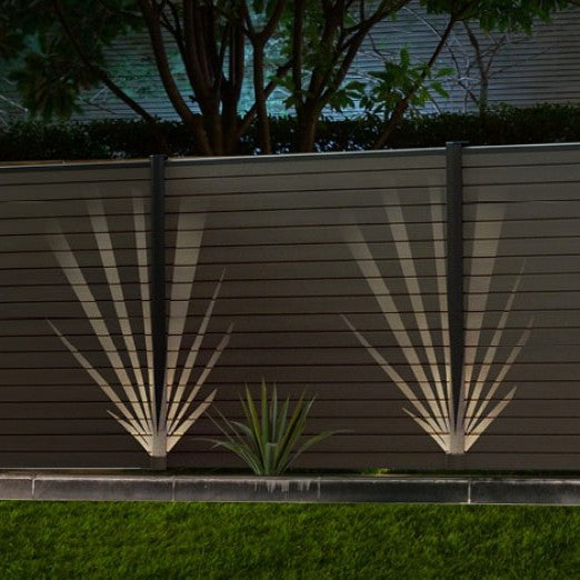 Luminaire d'ambiance d'extérieur pour clôtures - Ocewood