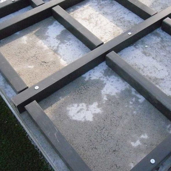 Lambourde en composite pour terrasse et deck